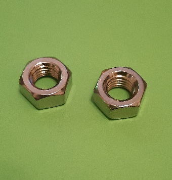 M10 Fine Pitch 14mm Head Full Nut Stainless (2 Pack)