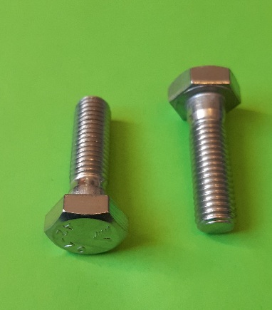 M10 x 35 Long Hex Hd Bolt Stainless (2-Pack)