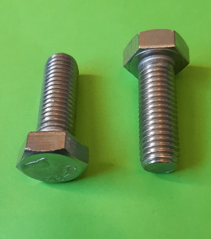 M12 x 35 Long Hex Hd Bolt Stainless (2-Pack)