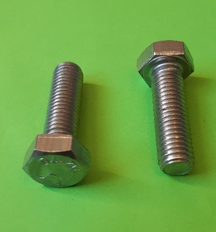 M12 x 40 Long Hex Hd Bolt Stainless (2-Pack)