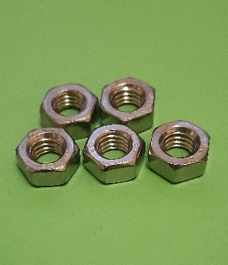 M6 Full Nut Stainless (5 Pack)