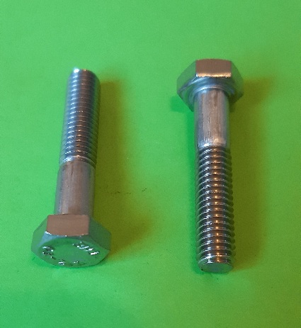 M6 x 30 Long Hex Hd Bolt Stainless (2-Pack)