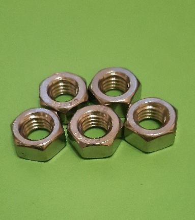 M8 Full Nut Stainless (5 Pack)