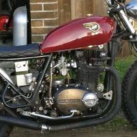 Picture of kz750 twin on the day of purchase. 